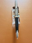 Pilot Fountain Pen Elite Black Checks Nib-f 18k-750 H1077 Vintage Made In 1977