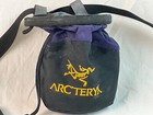 Vintage Arc teryx Carabiner Climbing Chalk Bag Canada Purple   Black W  Chalk