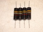 4 - Sprague Bumble Bee Capacitor Pulls  47  200v   vintage 10    - Tolerance  7