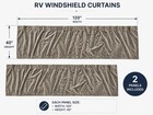Rv Motorhome Windshield Curtains New