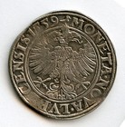 1559 Germany Lubeck-city Thaler 1 Year Type Rare Toned Vf  Dav 9408 
