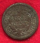 1847 Braided Hair Us Large Cent Copper Coin - Free Shipping