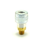 Schrader - Twist Lock Quick Coupler Air Hose Connector Fittings 1 4 Npt Plug Kit