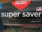 Red Heart Brand Yarn 1 Skein Super Saver Worsted Weight Macaw Blue 5oz 236 Yds