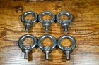 6pc M10 X 1 5 - 17mm Stainless Steel 304 Threaded Lifting 1  Ring Eye Male Bolt