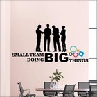 Inspirational Motivational Quotes Wall Sticker Home Decor Wall Decal Office Diy