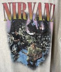 Nirvana Unplugged Gray T Shirt Size 2xl