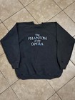 Vtg 1986 Fruit Of The Loom The Phantom Of The Opera Sz Xl Crewneck 
