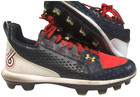 Under Armour Boys Baseball Cleats Size 5 5y Bryce Harper Youth High Top Usa Star