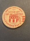 Sambo s Restaurant Wooden Nickel Anywhere Token Coffee Chip  10