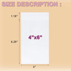 Clear Self Sealing Cellophane Bags  200 Pcs 4x6 Inches Cookie Bags   Resealable