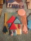 Vintage Lot 7 House Pins And Book Pins By Lucinda 