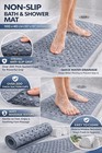 Premium Bathroom Shower Mat Anti Slip Pvc Bath Tub Safety Mat Washable