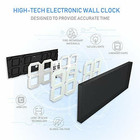Jumbo Digital Led Wall Clock Multifunction Large Calendar Alarm Thermometer