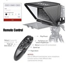 Andoer A12 Portable Camera Teleprompter Prompter For Dslr mirrorless Cameras