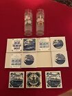 Holland America Line  Lot 7 Coasters   2 New Glasses-4 New Coa In Packag-3 Used