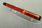 Parker Duofold Platinum Club Jasper Fountain Pen 18k Nib W  Box   Paperwork New
