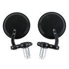Motorcycle 3  Round 7 8  Handle Bar End Rearview Mirrors Motorbike Universal Us