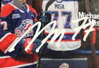 Michael Misa Jsa Authentic Saginaw Spirit Autographed Rookie Ticket Stub Auto