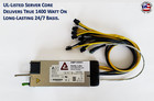 Cryptocurrency Mining Power Supply For Any Antminer S9 - Apw3 apw7 Replacement