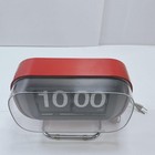 Copal 802 Flip Clock Red Retro Japan 11 4x7 1x5 5in 4 3lb Vintage Working Clean