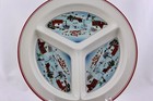 Villeroy   Boch Naif Christmas 3-section Divided Serving Platter - Mint