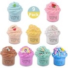 9-pack Butter Slime Kit - Assorted Scents For Kids  Stress Relief Non-toxic S   