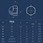 M3 M4 M5 M6 M8 M10 M12 Dome Nuts Hex Domed Nuts 304 Stainless Steel A2 Din 1587