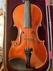 Vintage Karl Joseph Schneider Violin 4 4 With Case And Two Bows