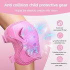 Knee Pads For Kids    And Elbow Set M 4-10years Old   Pink