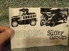 Rare Ertl 1918 Runabout Bell Telephone W ladder   Paper  9800  1988  2520 Issued