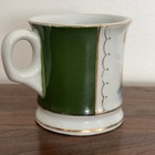 Vintage 1950s 1960s Occupational Shaving Mug    the Policeman    Green Barber Rare