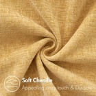 Pack Of 2 Couch Throw Pillow Covers 18x18 Inch Soft Gold Chenille Pillow Cove   