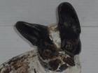 Vintage Antique Sitting French Bulldog Cast Iron Door Stop 5 Lbs Very Neat