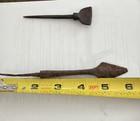 Ancient  Mongolian Iron  Arrowheads Set Of 2