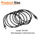 10ft Usb Male To Ieee 1394 6 Pin Male 800mbps Adapter Cable Data