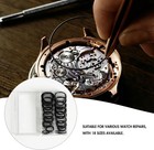 180 Pcs O-ring Watch Gasket Kit 16-30mm Rubber Waterproof Back Case Seal Set