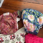 Assorted Brands Adjustable One Size Fits All Reusable Eco Cloth Diaper Lot Of 9