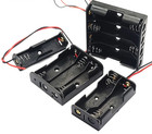 Aa Battery Holder Box With Switch   Wire 1 2 3 4 Slot Battery Case