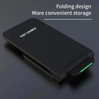 Wireless Fast Charger Charging Pad Stand Dock For Samsung Galaxy Iphone Phone