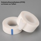 Ptfe Adhesive Tape     White Translucent  High Temp 260  c  10m roll  0 08-0 25mm 