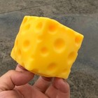 Squishy Cheese Block  Stress Relief Squeeze Toy Gifts  cyber Deal 