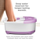 Conair Soothing Pedicure Foot Spa Bath With Soothing Vibration Massage  Deep    