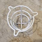  6 Pack  White Fire Sprinkler Head Protector Cover Cage Guard For 1 2  And 3 4 