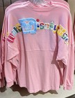 Disney Parks Spirit Jersey 2025 Wdw Princess Character Icons Pink Adult Xl New