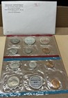 1969 Us Mint Uncirculated Set 10 Coins Original Envelope