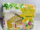 Vtg Nos Tastemaker By Mohawk Western King Fitted Sheet 50 50 Country Garden