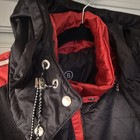 Bogner  Rare Xxl Vintage Ski Jacket Black red Floral Embroidered Vintage