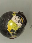 Table Top Small World Globe Black Decorative Desk Home Decor 9 Inch Great Colors