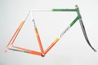 Nos Leo Ricci Steel Frame Vintage Road Bike Frameset Frame Red Agrati Nervex